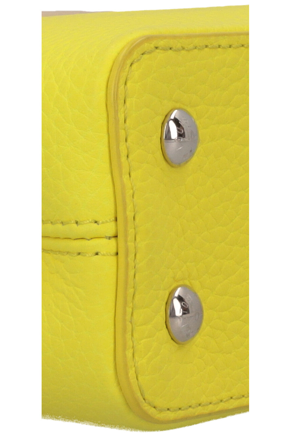 LOUIS VUITTON Mini Capucines Jaune Blush