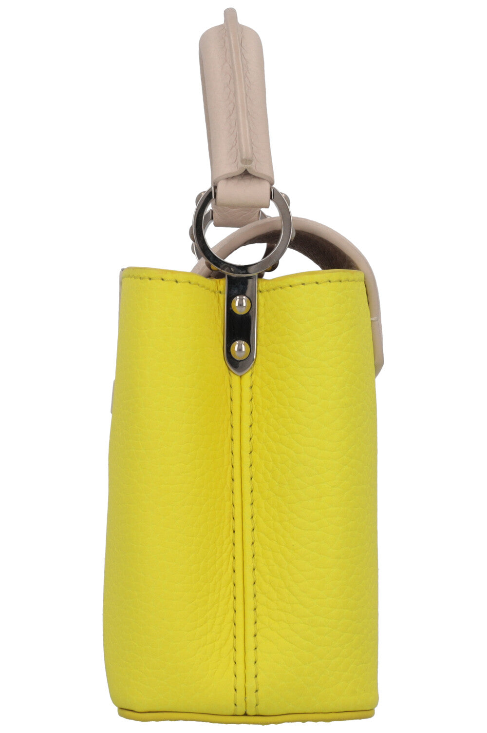 LOUIS VUITTON Mini Capucines Jaune Blush
