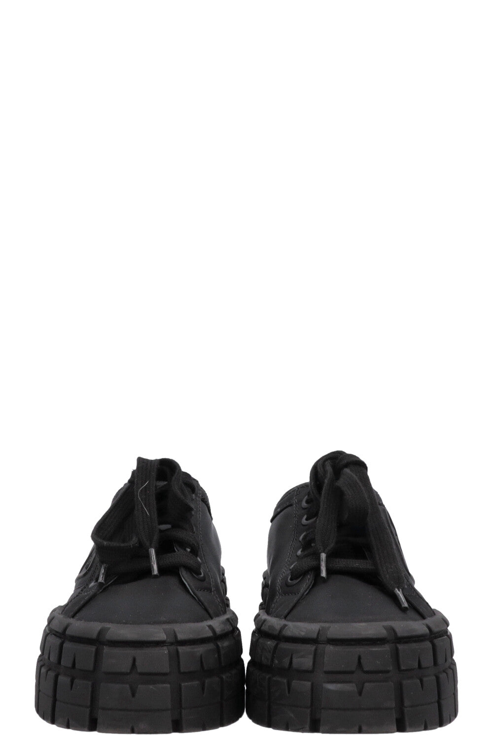 PRADA Re-Nylon Logo Low Top Sneakers Black