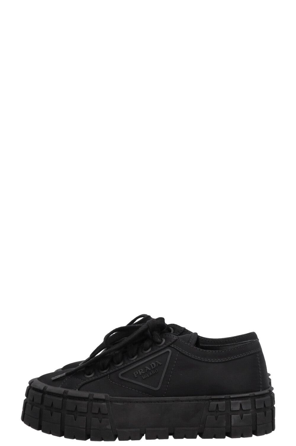 PRADA Re-Nylon Logo Low Top Sneakers Black