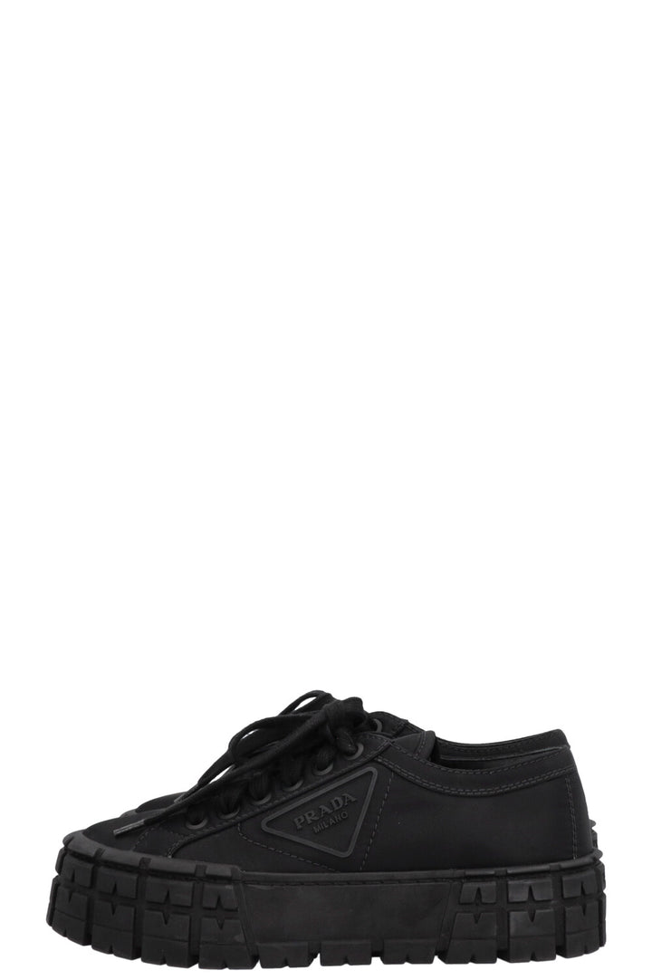 PRADA Re-Nylon Logo Low Top Sneakers Black