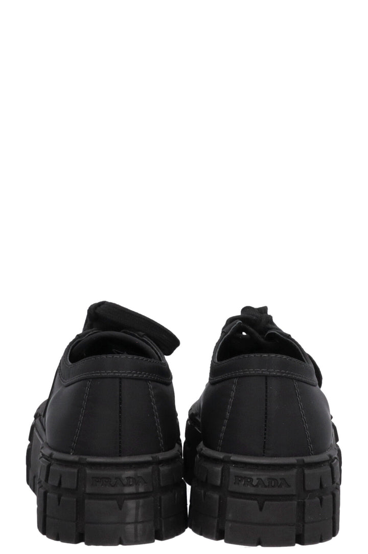 PRADA Re-Nylon Logo Low Top Sneakers Black