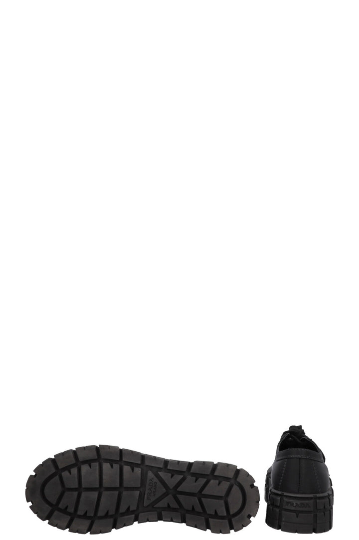 PRADA Re-Nylon Logo Low Top Sneakers Black