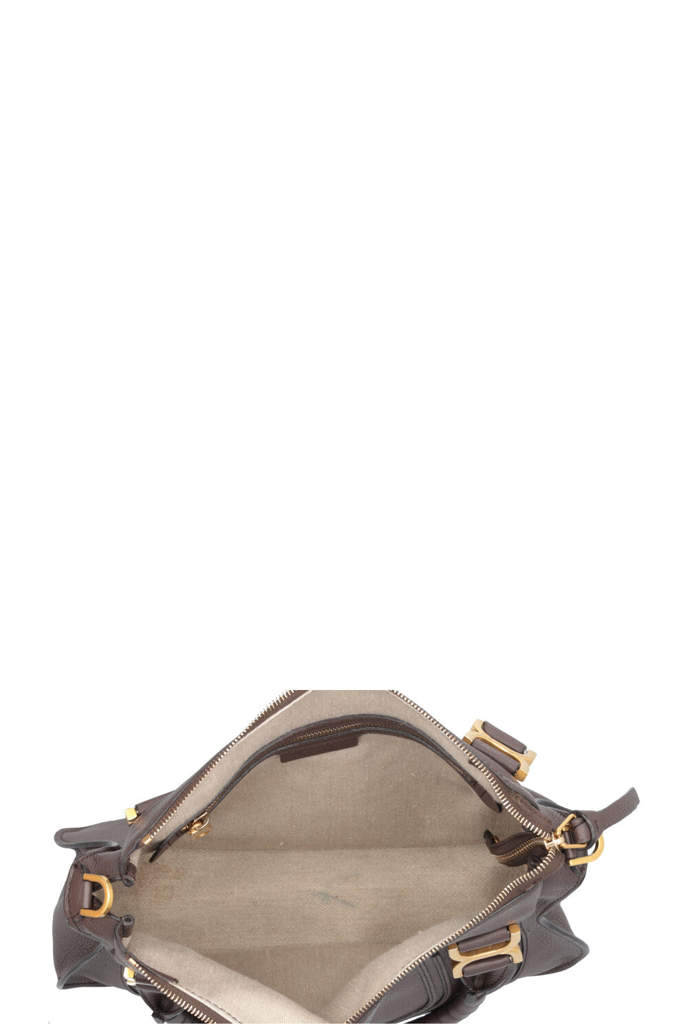 CHLOÉ Marcie Bag Medium Leather Brown