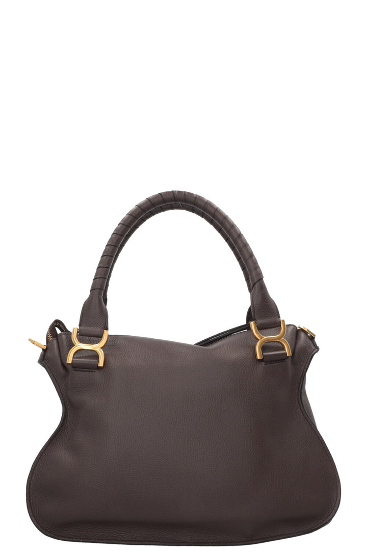 CHLOÉ Marcie Bag Medium Leather Brown