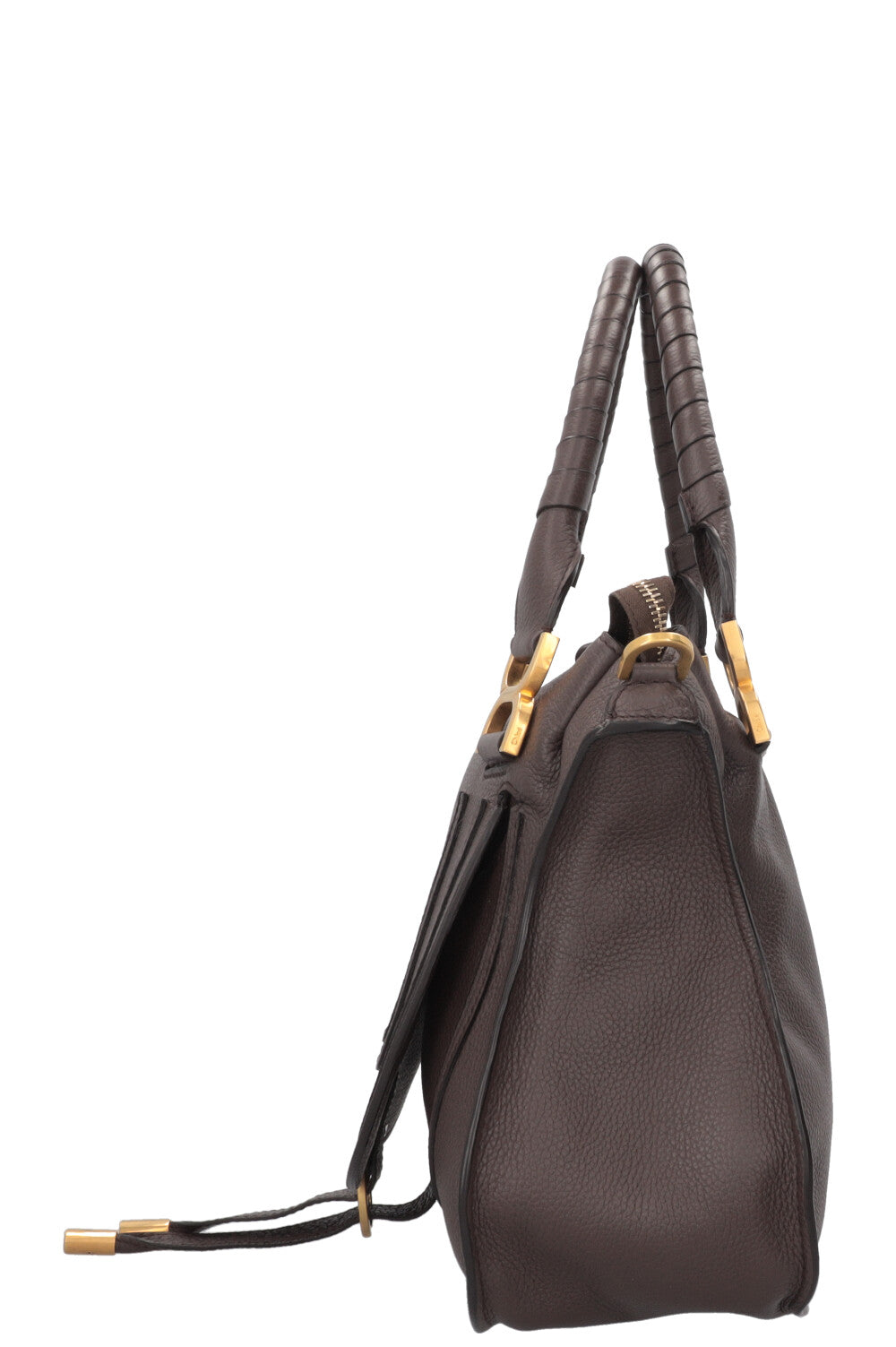 CHLOÉ Marcie Bag Medium Leather Brown