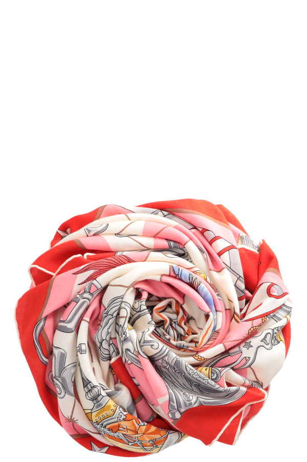 HERMÈS Scarf 140 Cashmere Chorus Stellarum