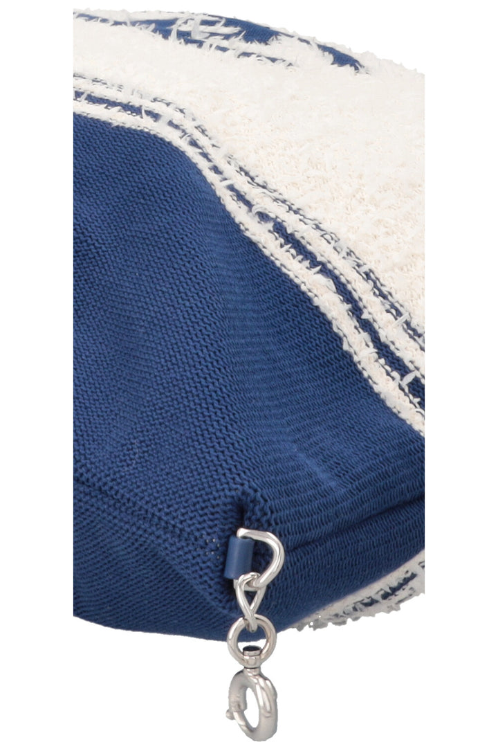 CHANEL 2019 Deauville Biarritz Venise Tote Terry Cloth Off-White