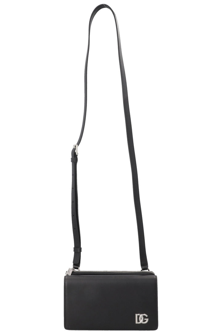 DOLCE&GABBANA DG Logo Crossbody Bag Black