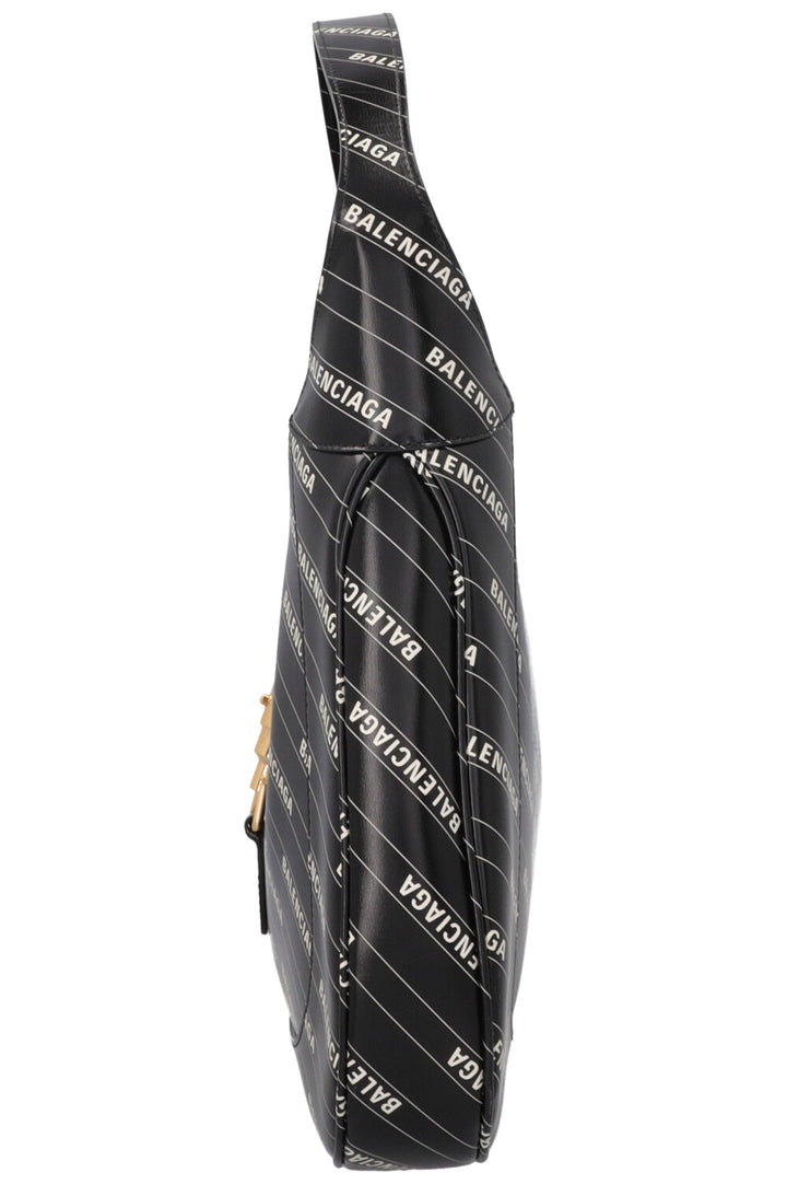 GUCCI X Balenciaga Logo Print Medium Jackie 1961 Hobo Bag