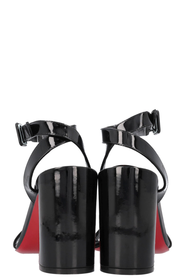CHRISTIAN LOUBOUTIN Miss Sabina Heels Patent Black