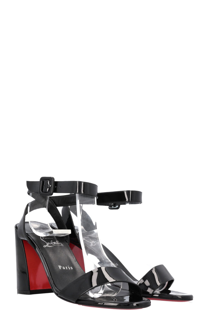 CHRISTIAN LOUBOUTIN Miss Sabina Heels Patent Black