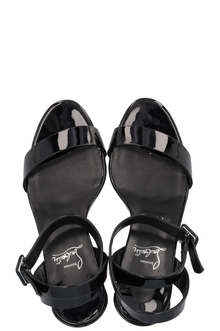 CHRISTIAN LOUBOUTIN Miss Sabina Heels Patent Black