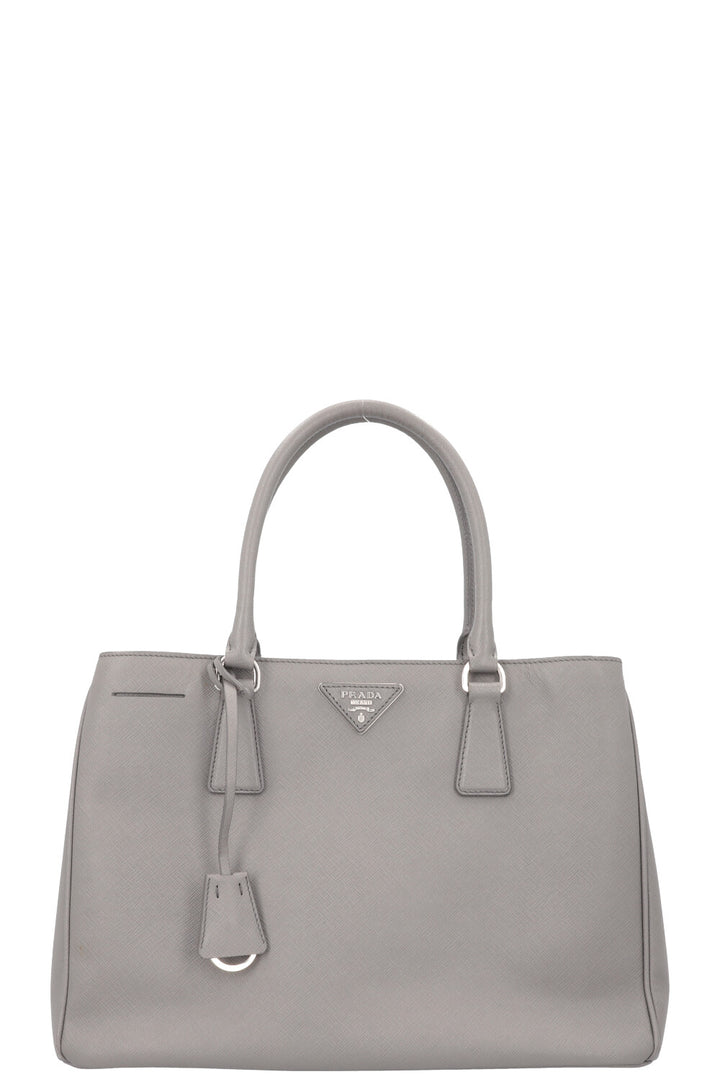 PRADA Tote Bag Saffiano Grey
