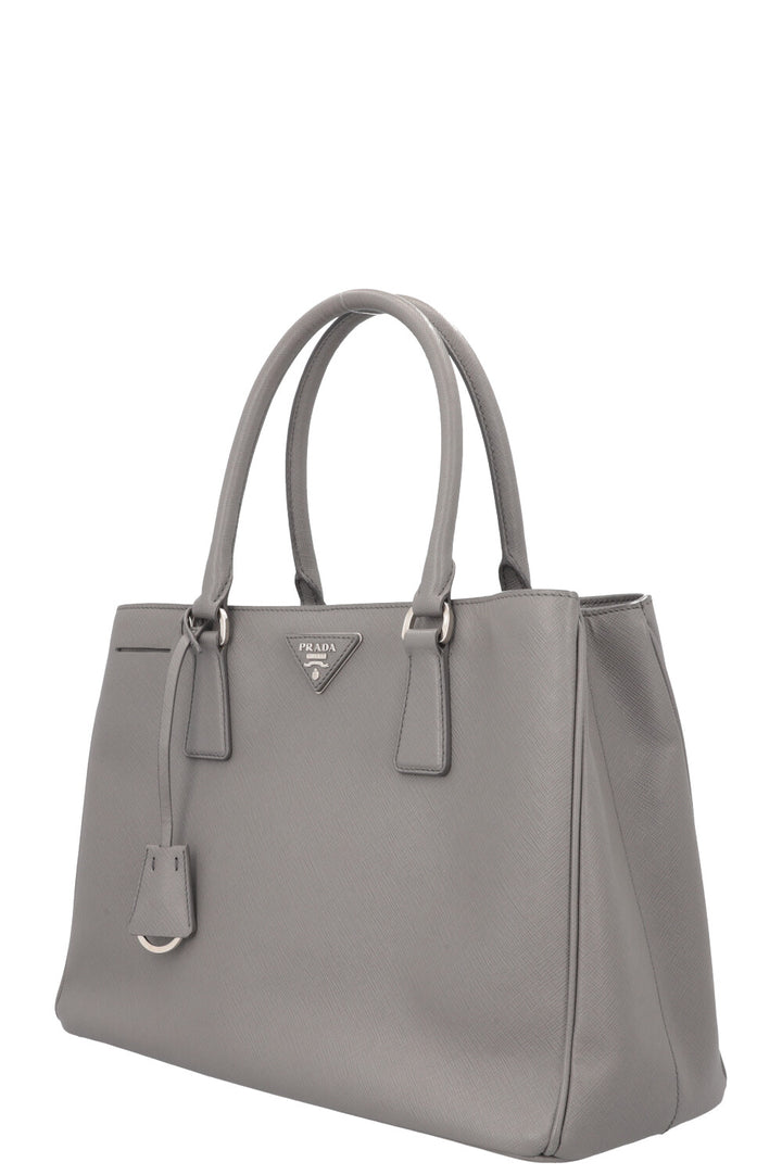 PRADA Tote Bag Saffiano Grey