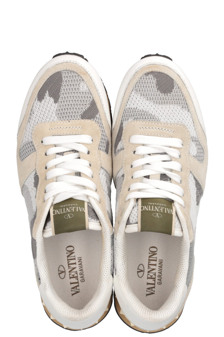 VALENTINO Rockrunner Sneakers Grey White
