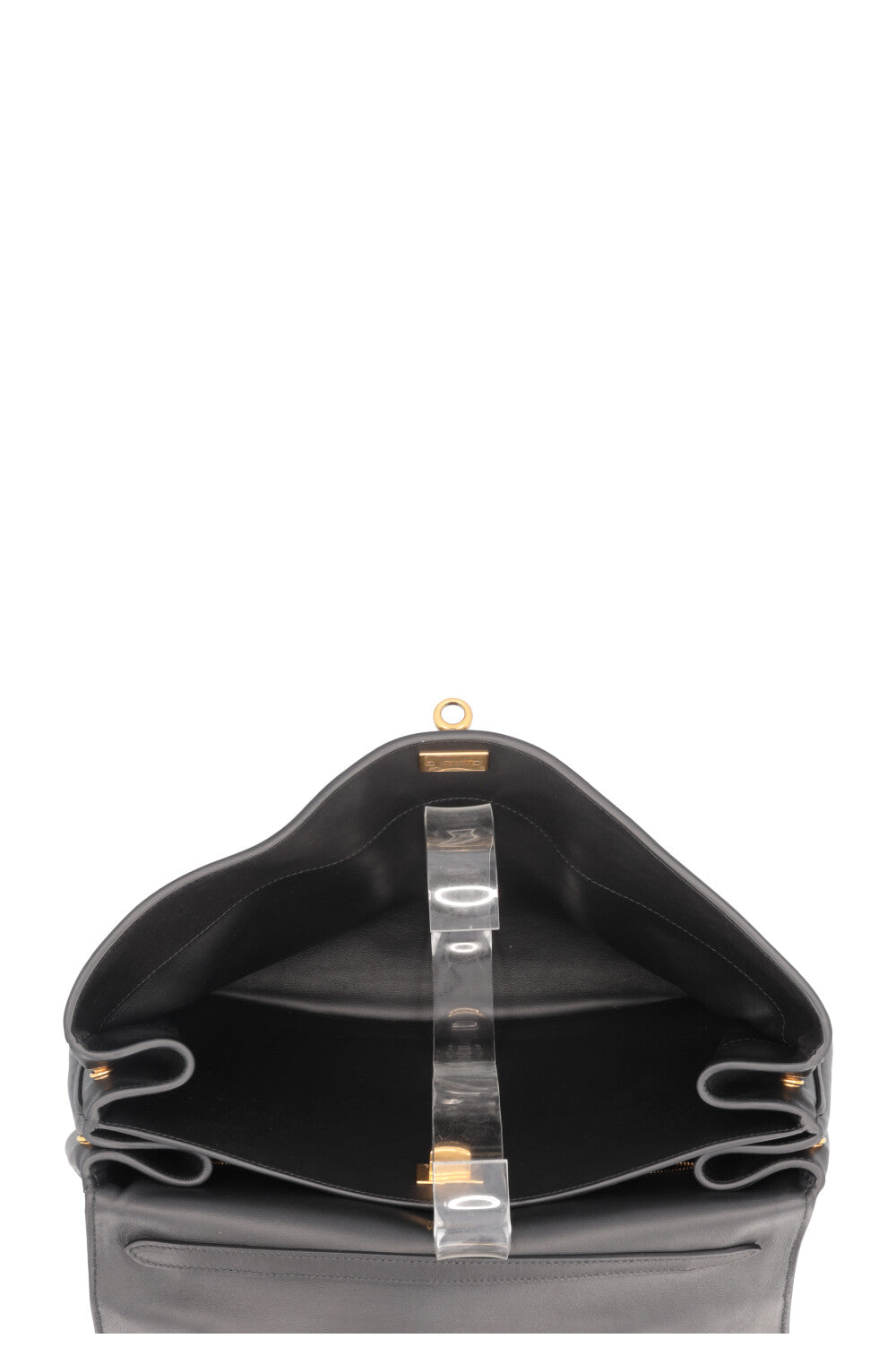 BALENCIAGA Medium Rodeo Bag Leather Black