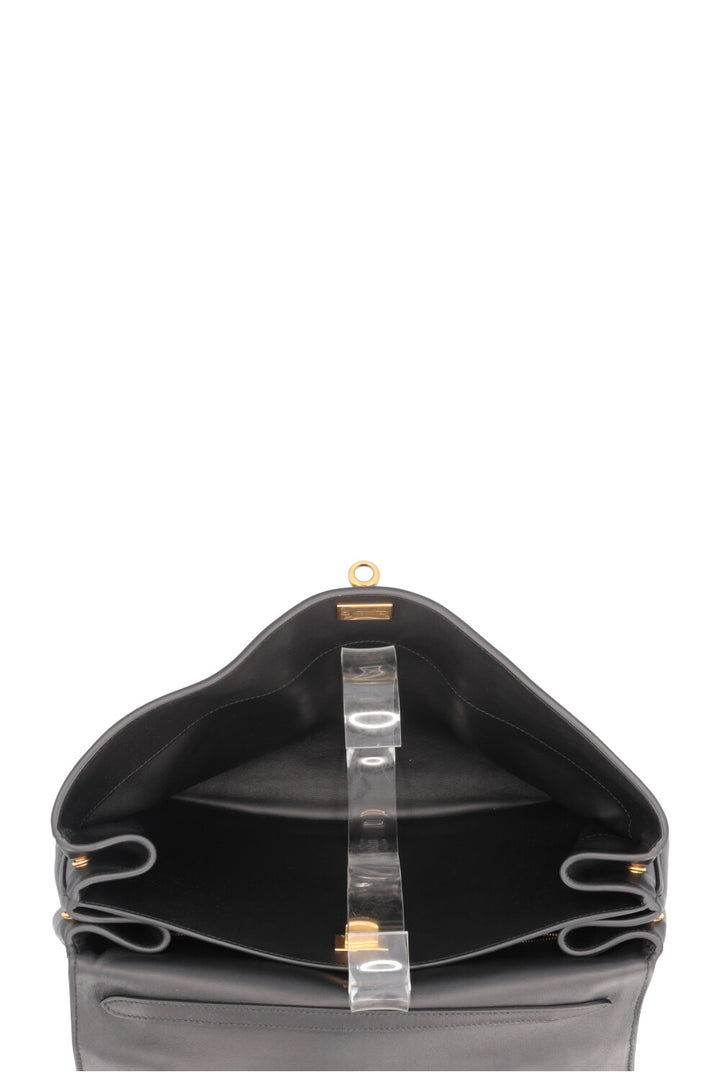 BALENCIAGA Medium Rodeo Bag Leather Black