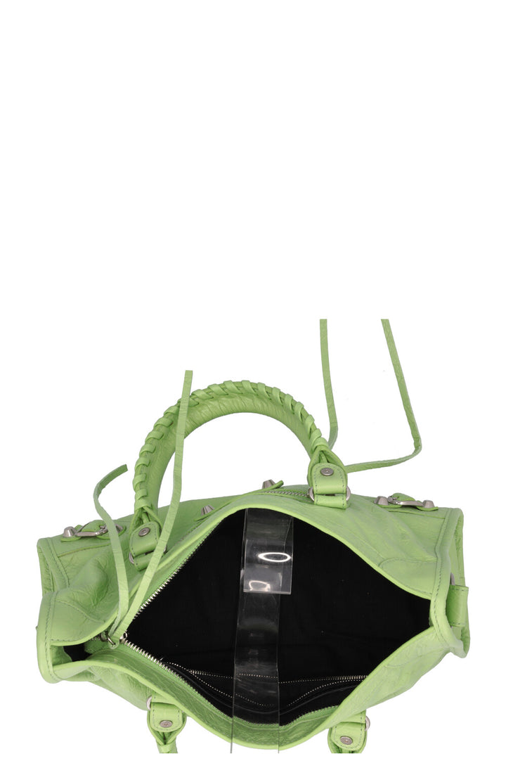 BALENCIAGA Le City Bag Small Green Arena