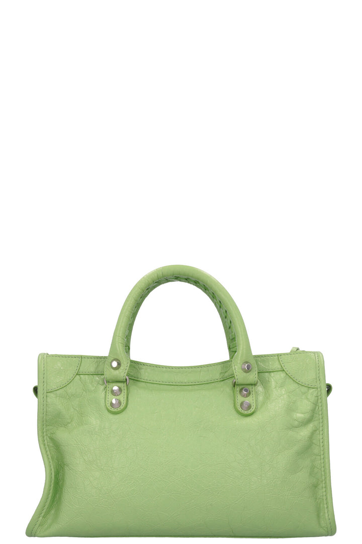 BALENCIAGA Le City Bag Small Green Arena
