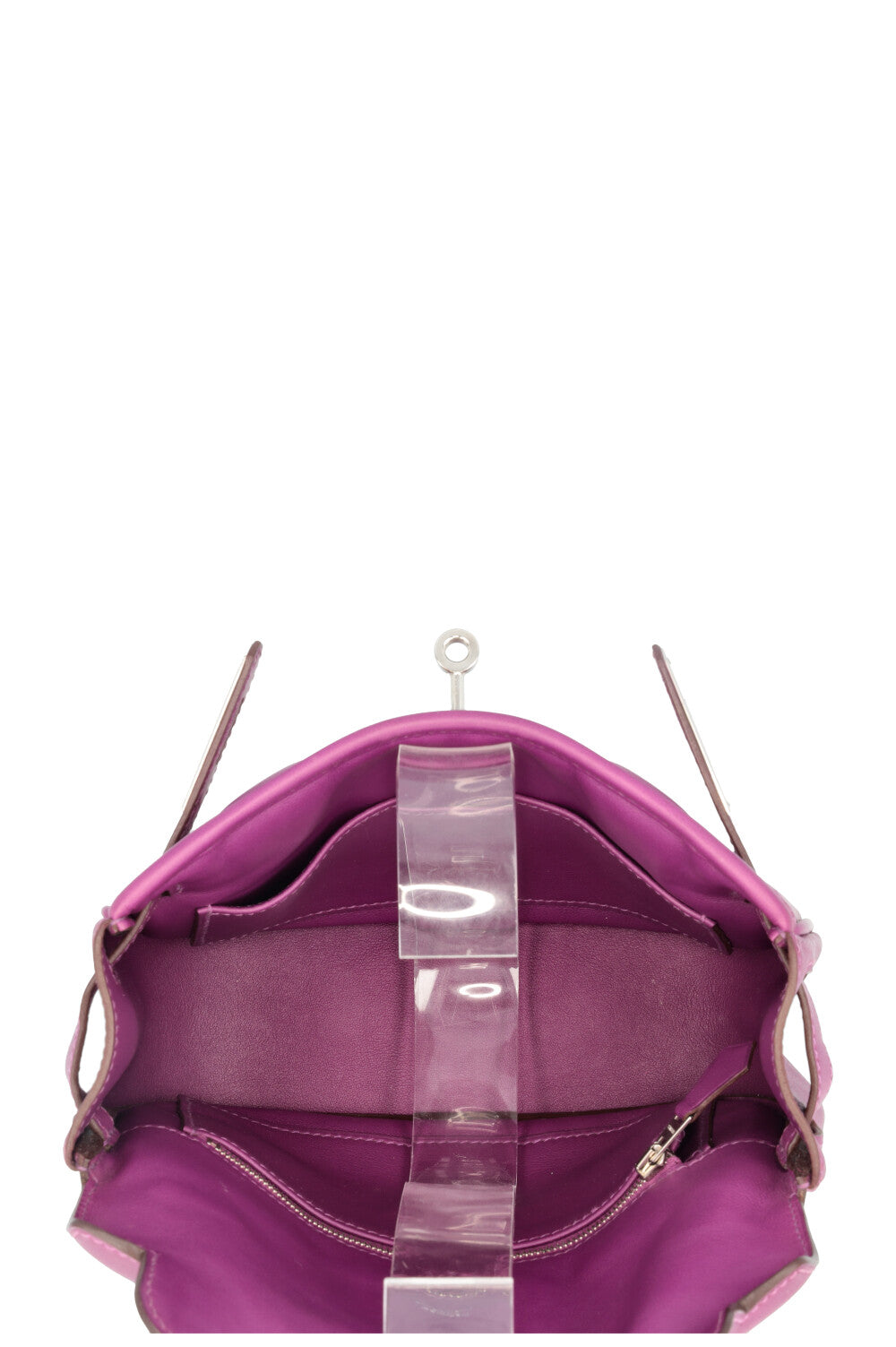 HERMÈS Berline 21 Mini Veau Swift Violet