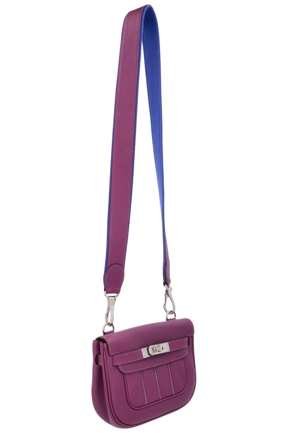 HERMÈS Berline 21 Mini Veau Swift Violet