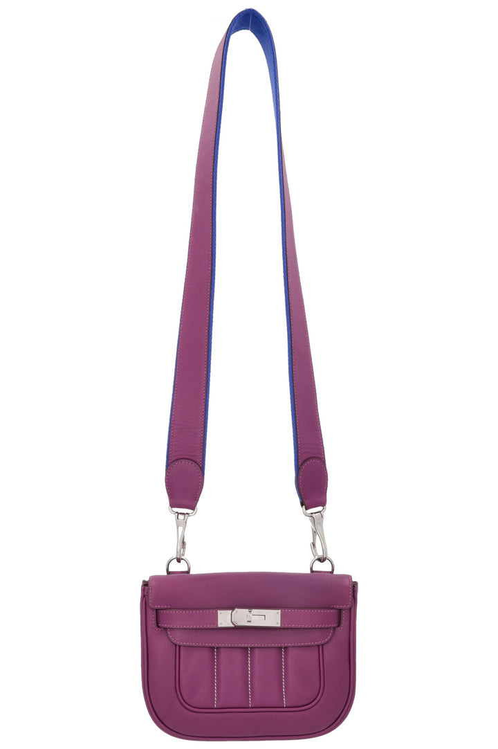 HERMÈS Berline 21 Mini Veau Swift Violet