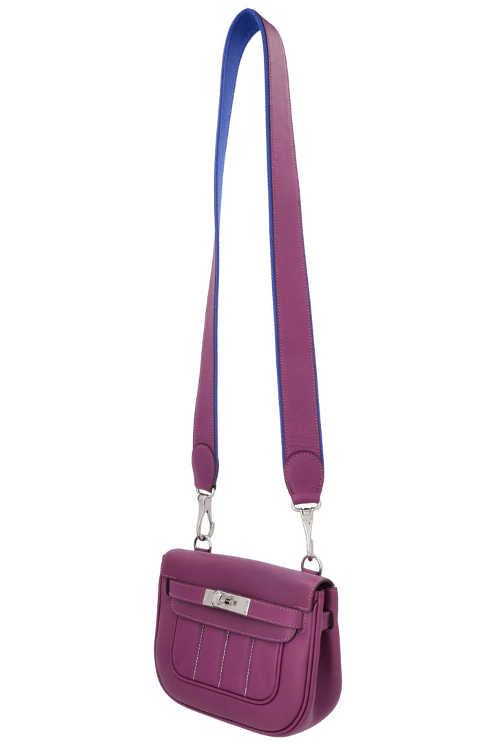 HERMÈS Berline 21 Mini Veau Swift Violet