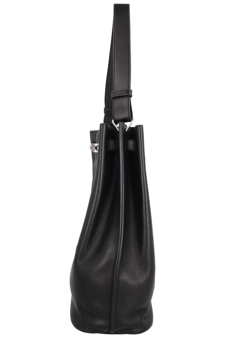 HERMÈS So Kelly 26 Evergrain Noir
