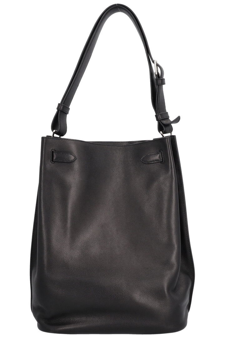 HERMÈS So Kelly 26 Evergrain Noir