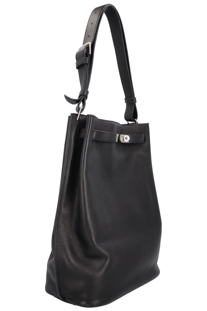 HERMÈS So Kelly 26 Evergrain Noir