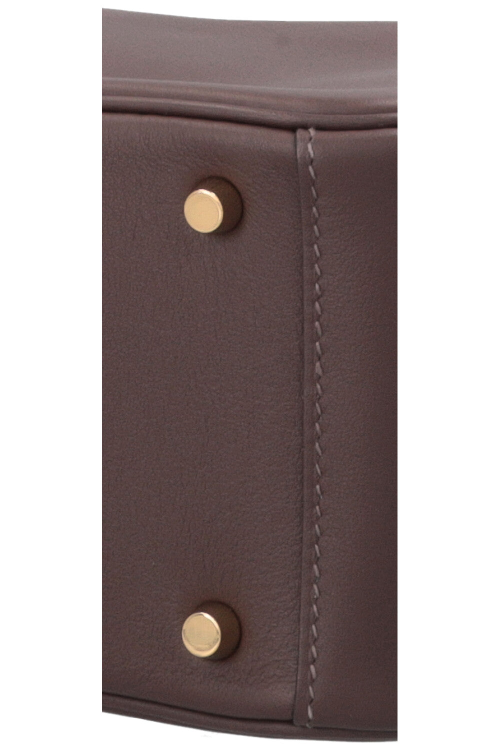 HERMÈS Mini Lindy Verso Swift Moka Blue Jean