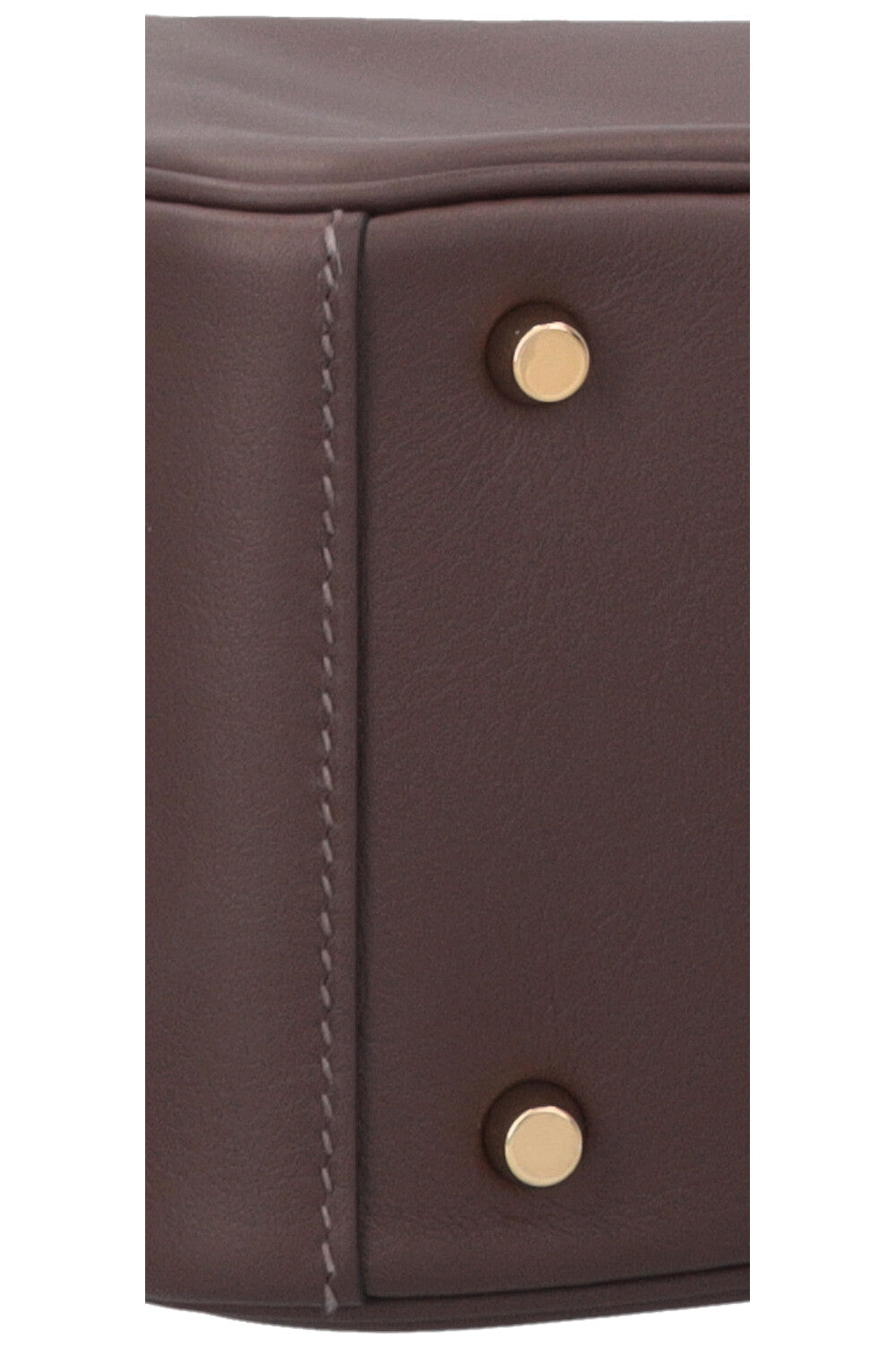 HERMÈS Mini Lindy Verso Swift Moka Blue Jean