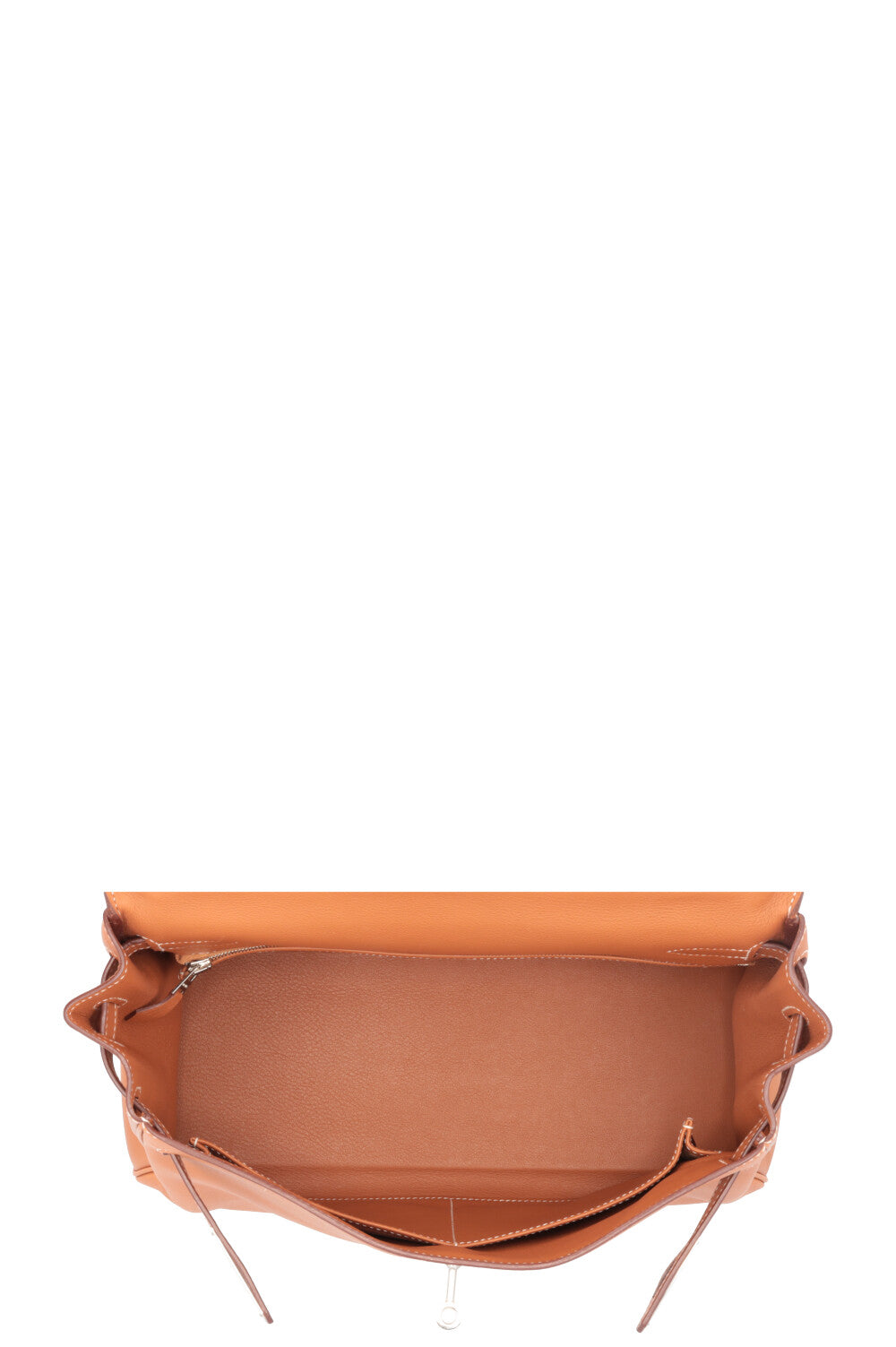 HERMÈS Kelly 32 Retourne Swift Gold