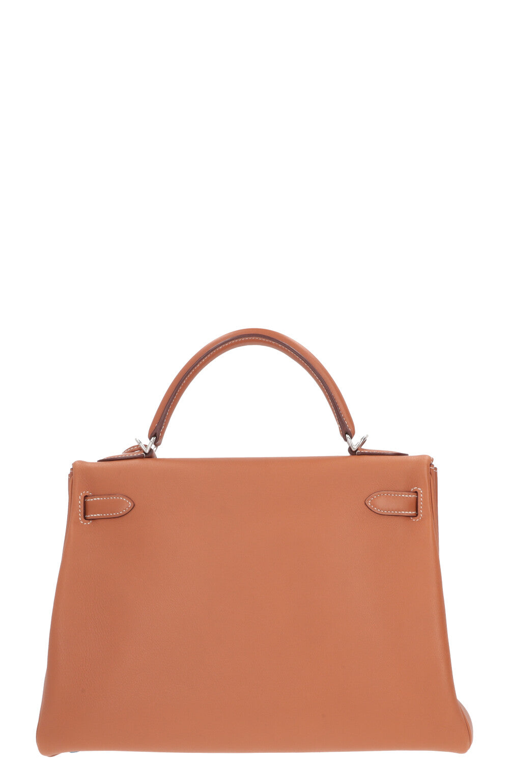 HERMÈS Kelly 32 Retourne Swift Gold