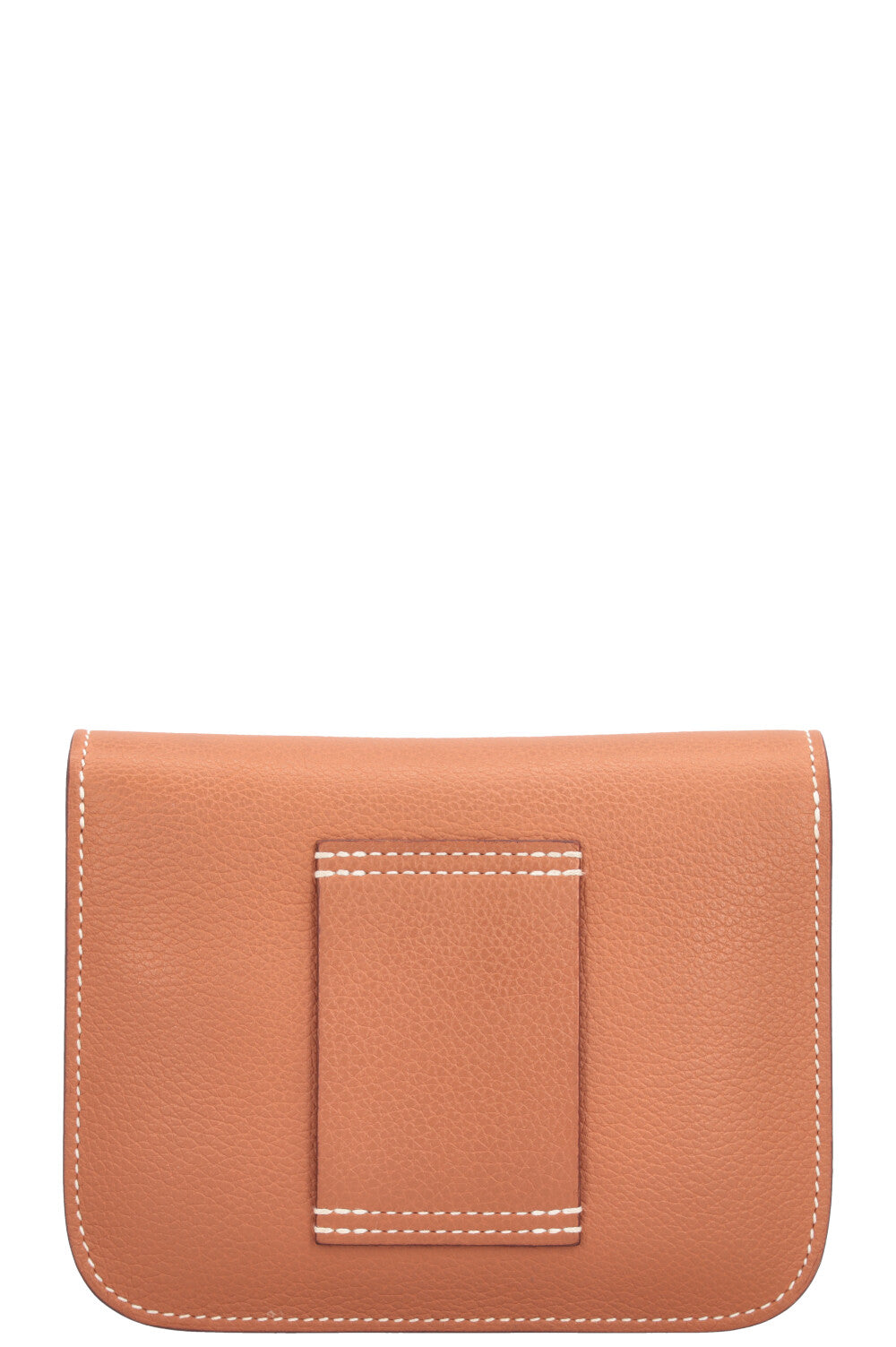 HERMÈS Constance Slim Wallet Evercolor Gold