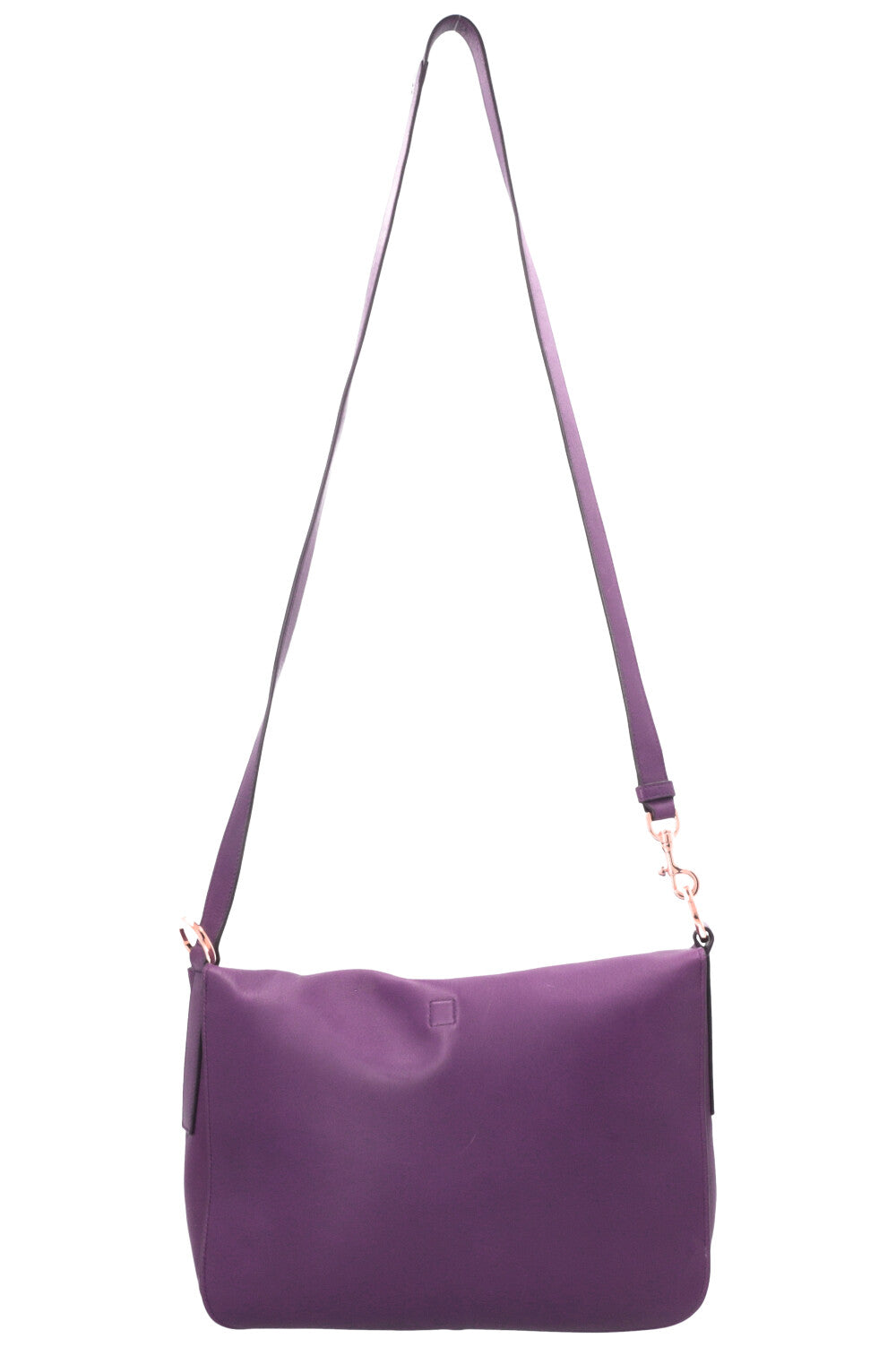 LOEWE Nila Anagram Tassel Crossbody Bag Nappa Purple