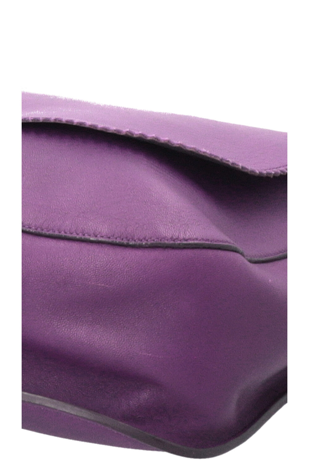 LOEWE Nila Anagram Tassel Crossbody Bag Nappa Purple