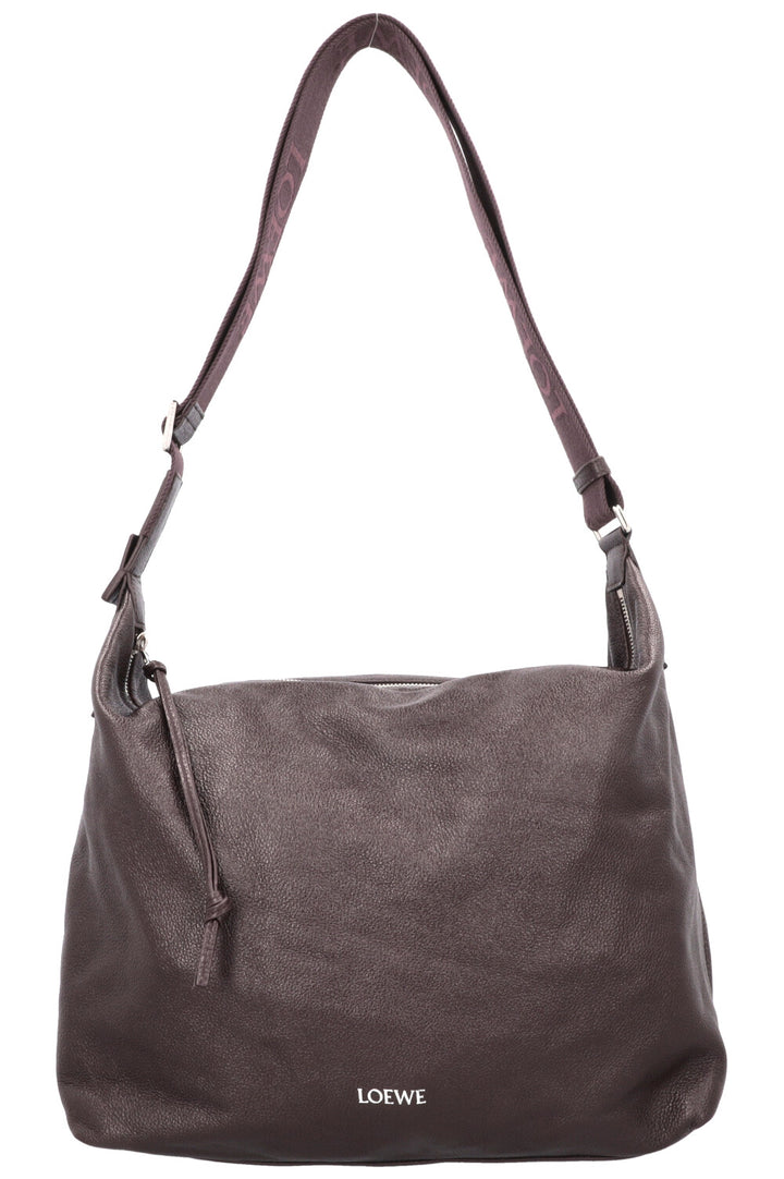 LOEWE Cubi Crossbody Bag Brown