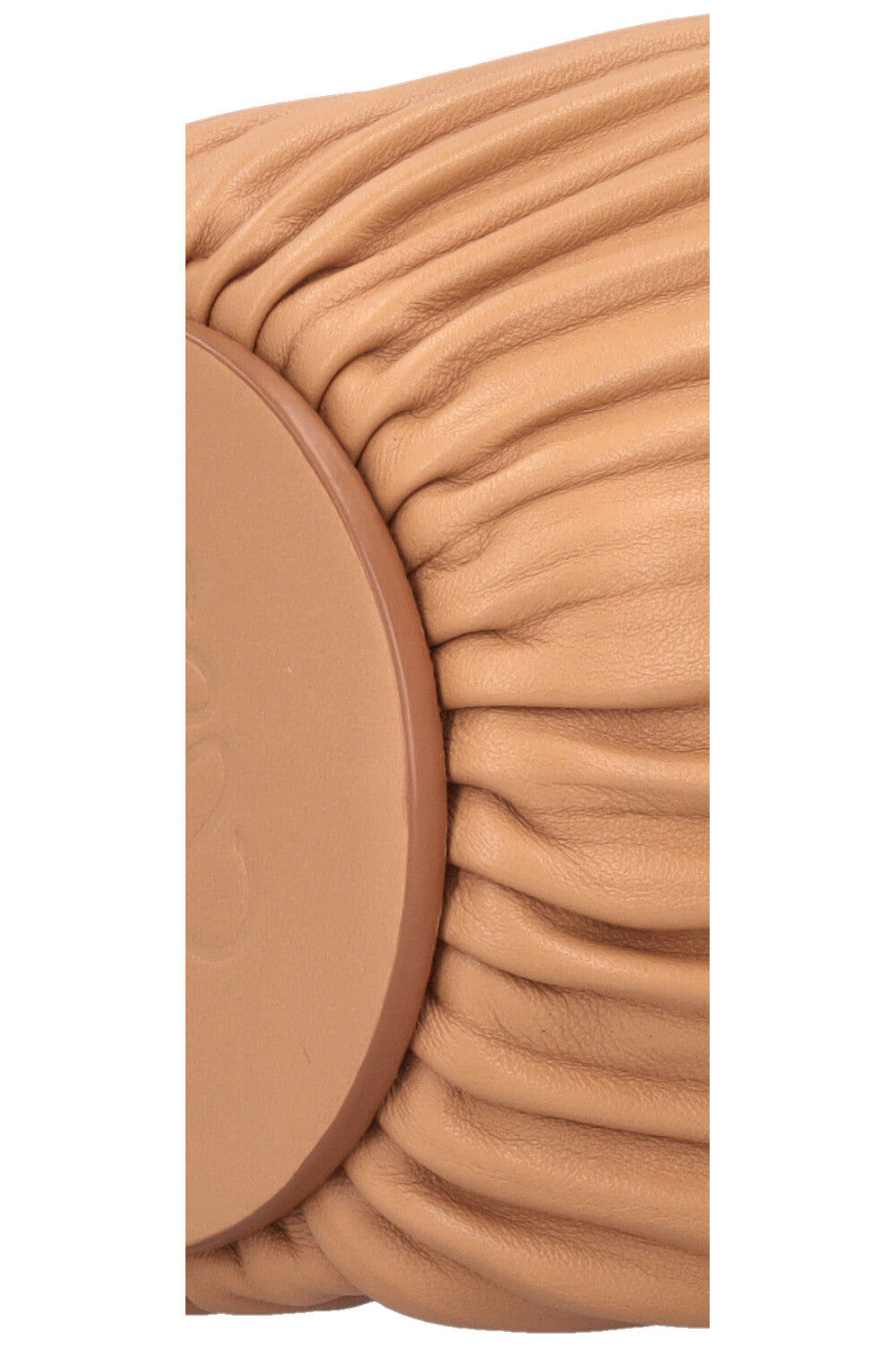 LOEWE Bracelet Pouch Bag Leather Beige