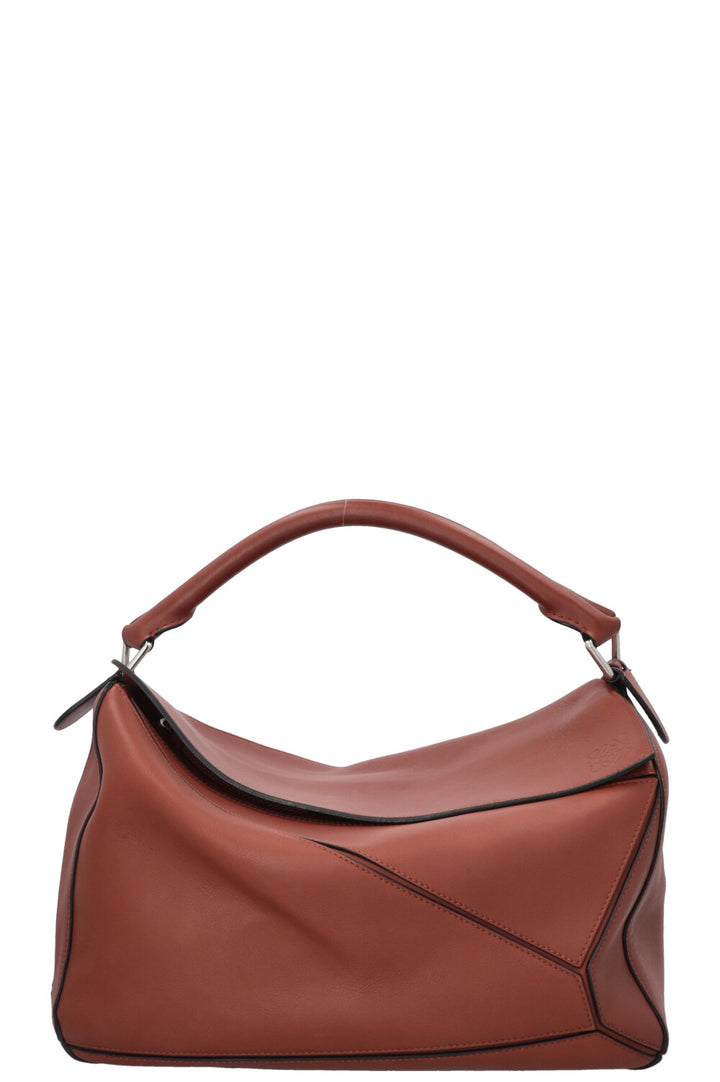 LOEWE Large Puzzle Bag Tan