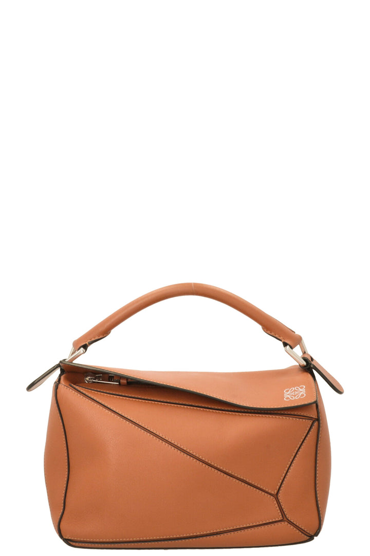 Sac LOEWE petit modèle Puzzle Edge couleur fauve