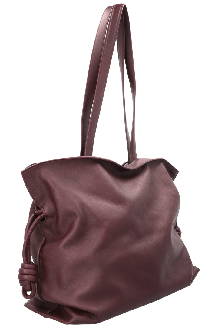 LOEWE Large Flamenco Tote Bag Burgundy
