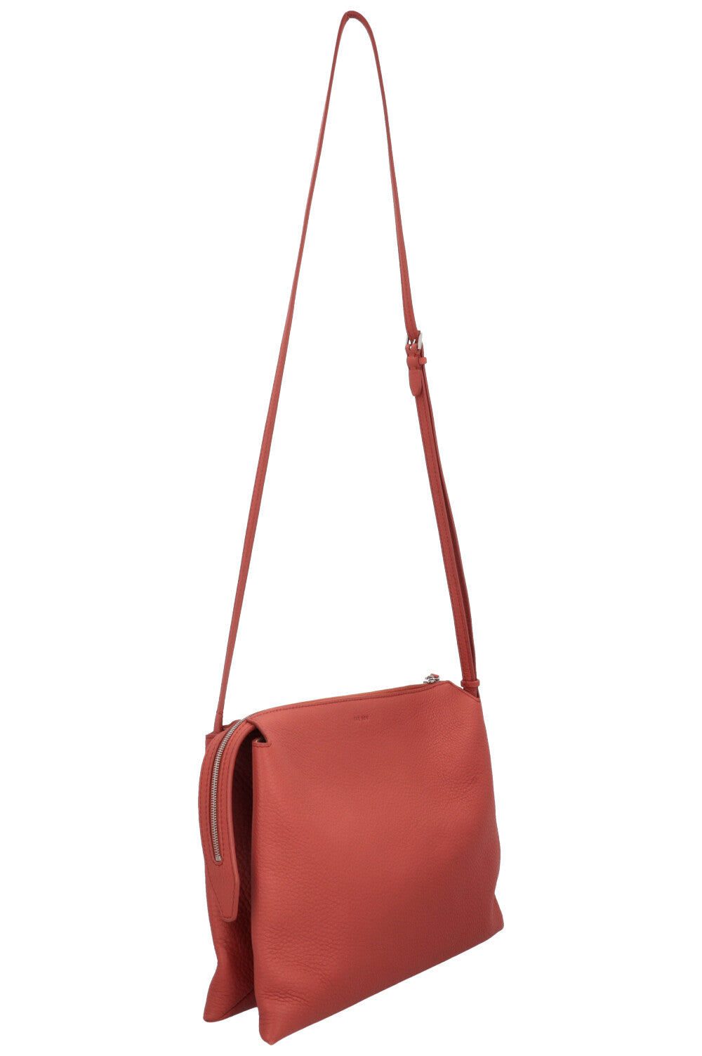 THE ROW Nu Twin Crossbody Bag Leather Red
