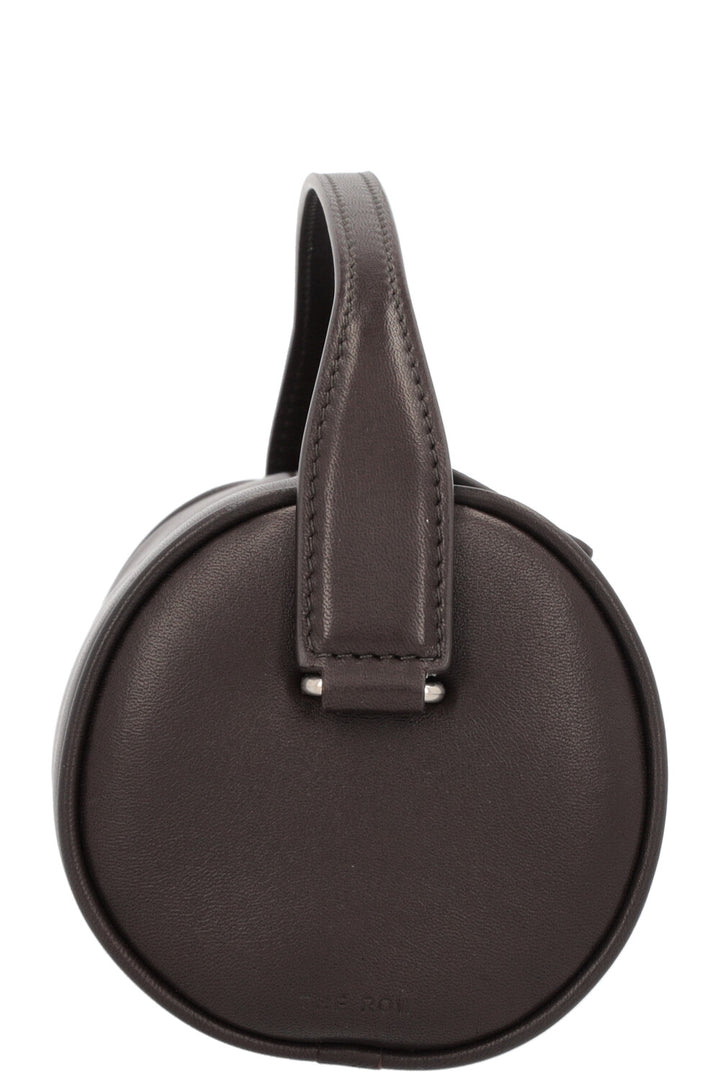 THE ROW Round 90's Bag Chocolate