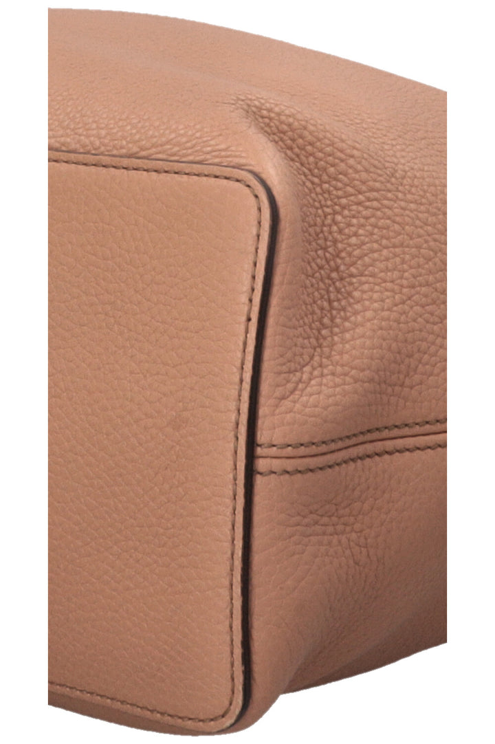 Sac hobo à pompons GUCCI Soho beige