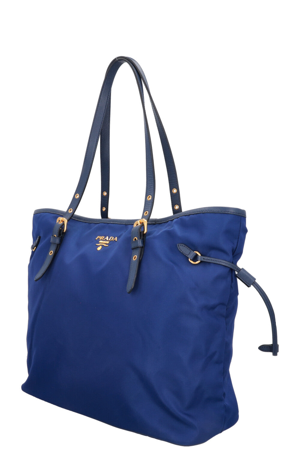 PRADA Nylon Tote Bag Blue