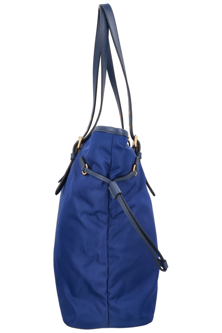 PRADA Nylon Tote Bag Blue