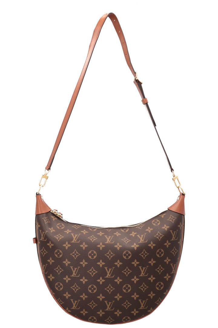 LOUIS VUITTON Loop Hobo Bag MNG Canvas