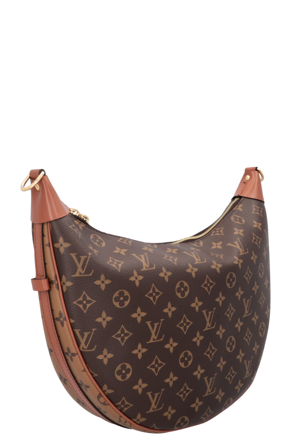 LOUIS VUITTON Loop Hobo Bag MNG Canvas